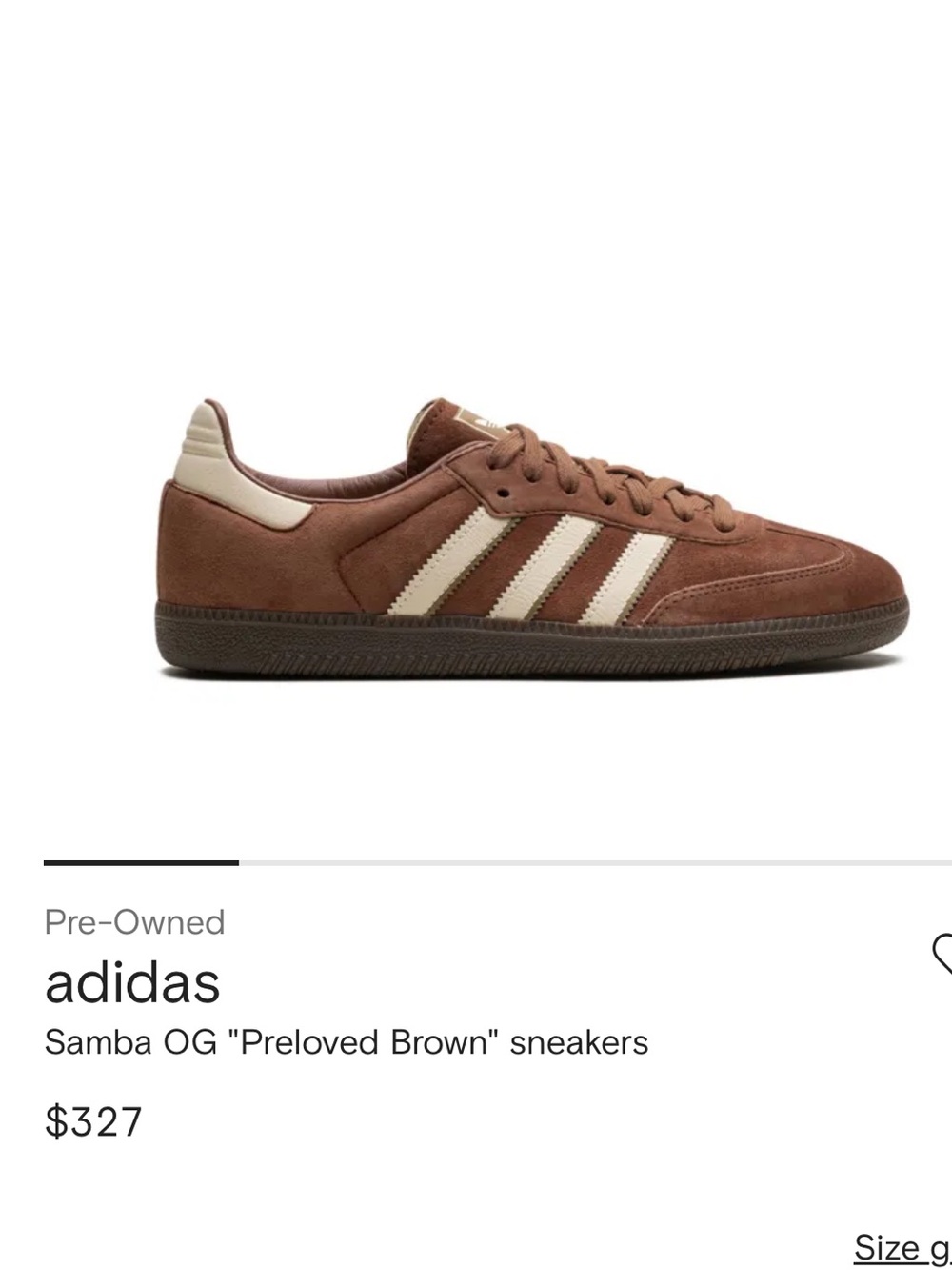 Adidas OG Samba | rare brown suede colorway - Picture 2 of 9